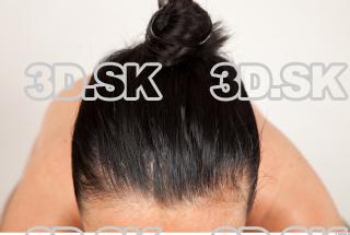 Hair texture of Gevana 0001